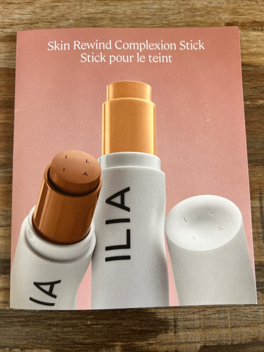 ILIA Skin Rewind Complexion Stick Sample Card